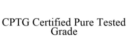 CPTG CERTIFIED PURE TESTED GRADE trademark