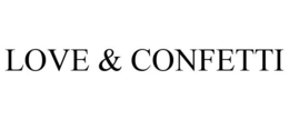 LOVE & CONFETTI trademark