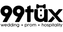 99TUX WEDDING · PROM · HOSPITALITY trademark