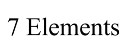 7 ELEMENTS trademark