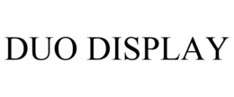 DUO DISPLAY trademark