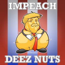 IMPEACH DEEZ NUTS 2020 PDN INDUSTRIES trademark