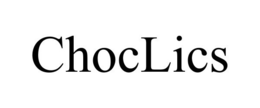 CHOCLICS trademark