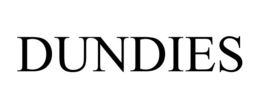 DUNDIES trademark