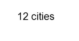 12 CITIES trademark
