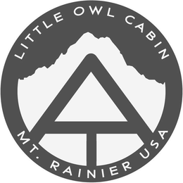 LITTLE OWL CABIN MT. RAINIER USA T trademark