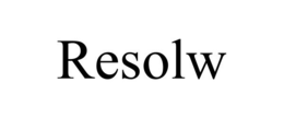 RESOLW trademark