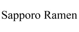 SAPPORO RAMEN trademark