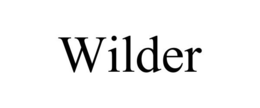 WILDER trademark