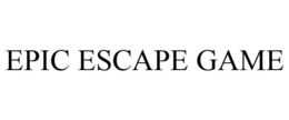 EPIC ESCAPE GAME trademark