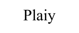 PLAIY trademark
