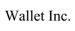 WALLET INC. trademark