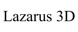 LAZARUS 3D trademark