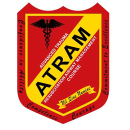 ADVANCED TRAUMA RESUSCITATION AIRWAY MANAGEMENT COURSE ATRAM CONFIDENCE IN ABILITY COMPETENCE COURAGE COMMITMENT TO EXCELLENCE NIL SINE NUMINE trademark
