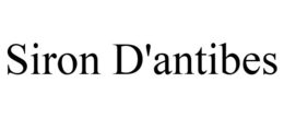 SIRON D'ANTIBES trademark