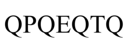 QPQEQTQ trademark