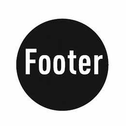 FOOTER trademark