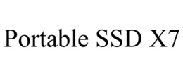 PORTABLE SSD X7 trademark