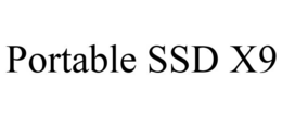 PORTABLE SSD X9 trademark