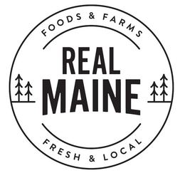 FOODS & FARMS REAL MAINE FRESH & LOCAL trademark