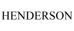 HENDERSON trademark