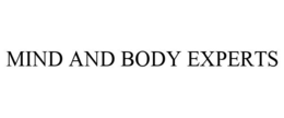 MIND AND BODY EXPERTS trademark