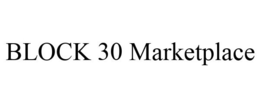 BLOCK 30 MARKETPLACE trademark