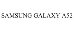 SAMSUNG GALAXY A52 trademark