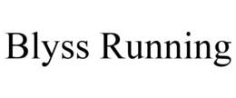 BLYSS RUNNING trademark