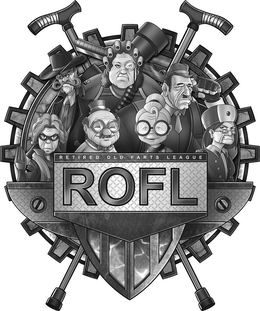 RETIRED OLD FARTS LEAGUE ROFL trademark