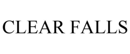 CLEAR FALLS trademark