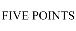 FIVE POINTS trademark