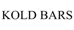 KOLD BARS trademark