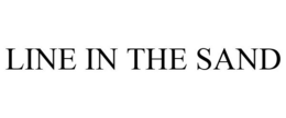 LINE IN THE SAND trademark