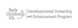 RADY CHILDRENS HOSPITAL SAN DIEGO DEVELOPMENTAL SCREENING AND ENHANCEMENT PROGRAM trademark