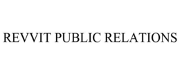 REVVIT PUBLIC RELATIONS trademark