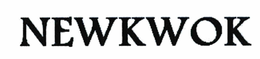 NEWKWOK trademark