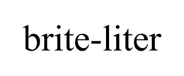 BRITE-LITER trademark