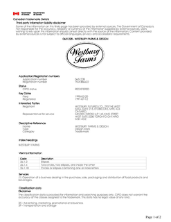 WESTBURY FARMS trademark