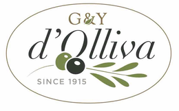 G & Y D'OLLIVA SINCE 1915 trademark