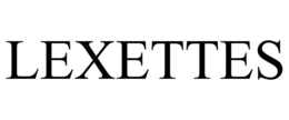 LEXETTES trademark