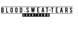 BLOOD, SWEAT AND TEARS COUNTDOWN trademark