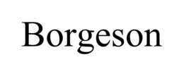 BORGESON trademark