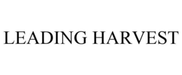 LEADING HARVEST trademark