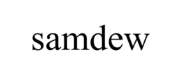 SAMDEW trademark