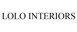 LOLO INTERIORS trademark