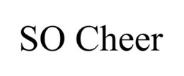 SO CHEER trademark