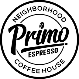 PRIMO ESPRESSO NEIGHBORHOOD COFFEE HOUSE trademark