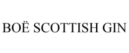 BOË SCOTTISH GIN trademark
