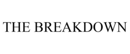 THE BREAKDOWN trademark